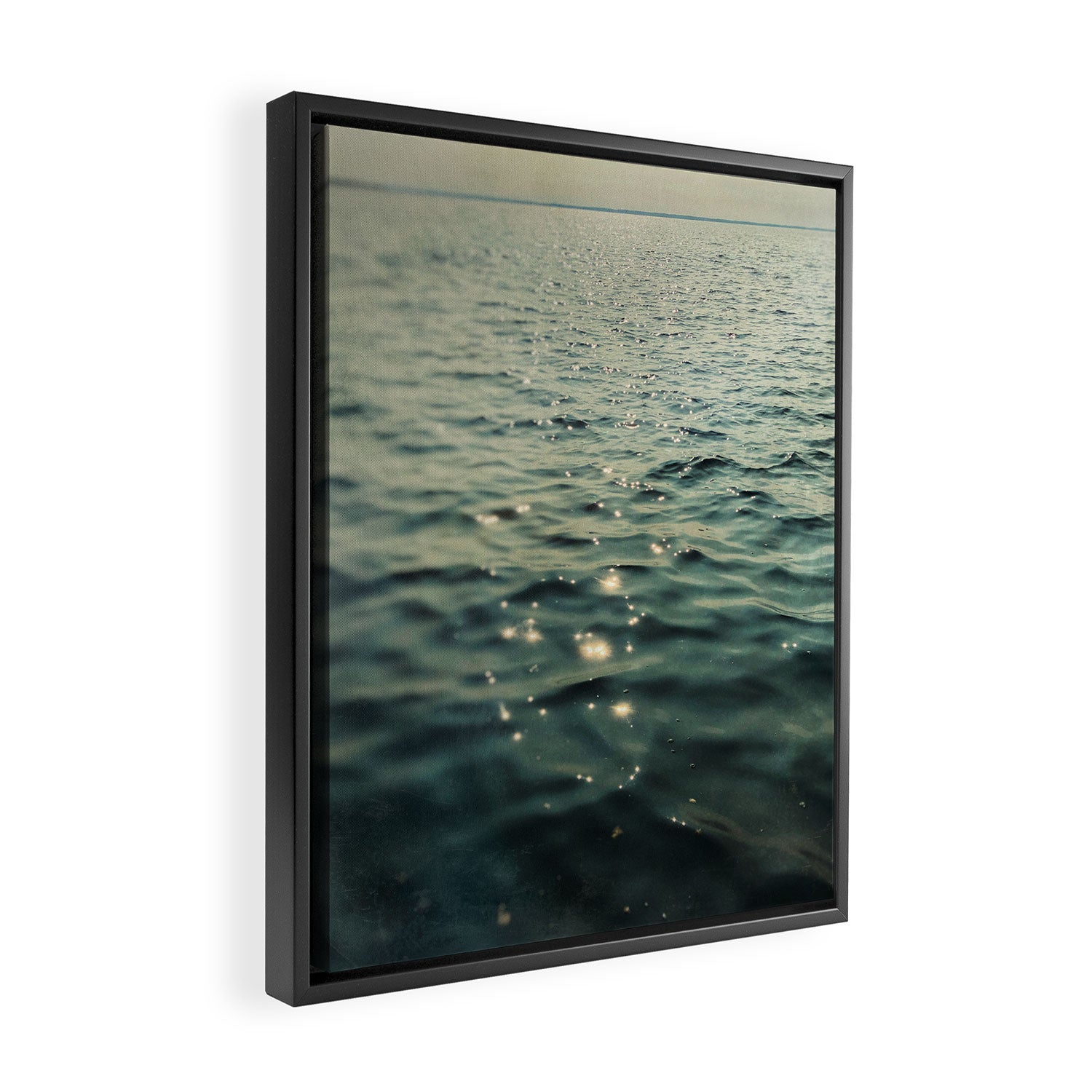 Stars on the Sea Framed Canvas Print Gallery Image 2