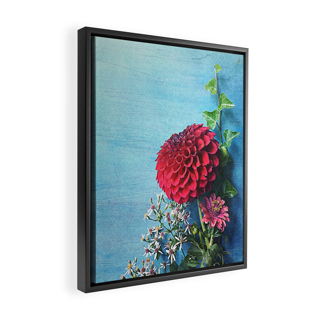 Summer Always Bloomed in Her Heart Framed Canvas Print Gallery Image 2