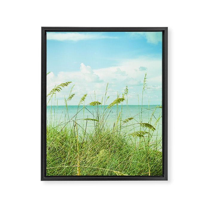 Summer By the Sea Framed Canvas Print Gallery Image 1