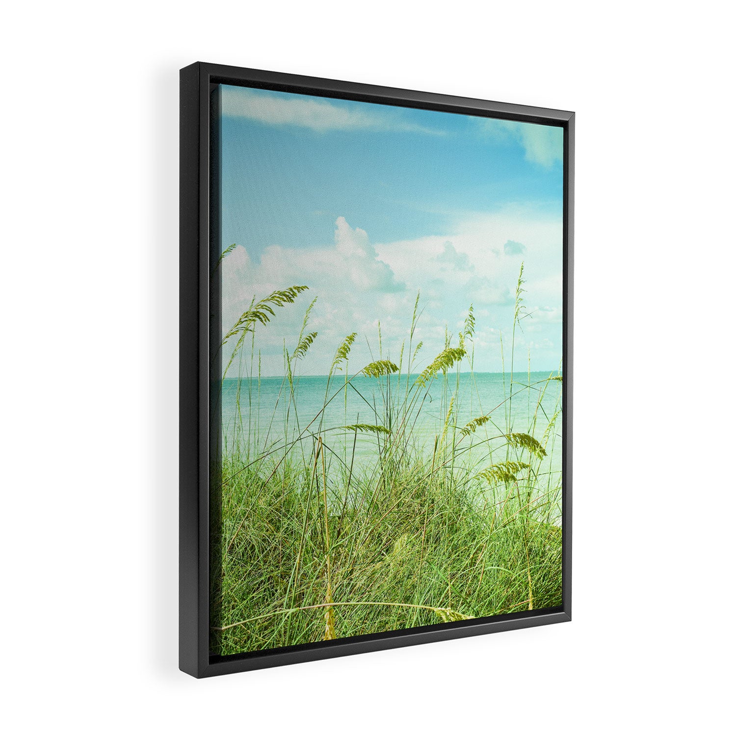Summer By the Sea Framed Canvas Print Gallery Image 2