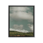 Summer Clouds Framed Canvas Print Gallery Image 6