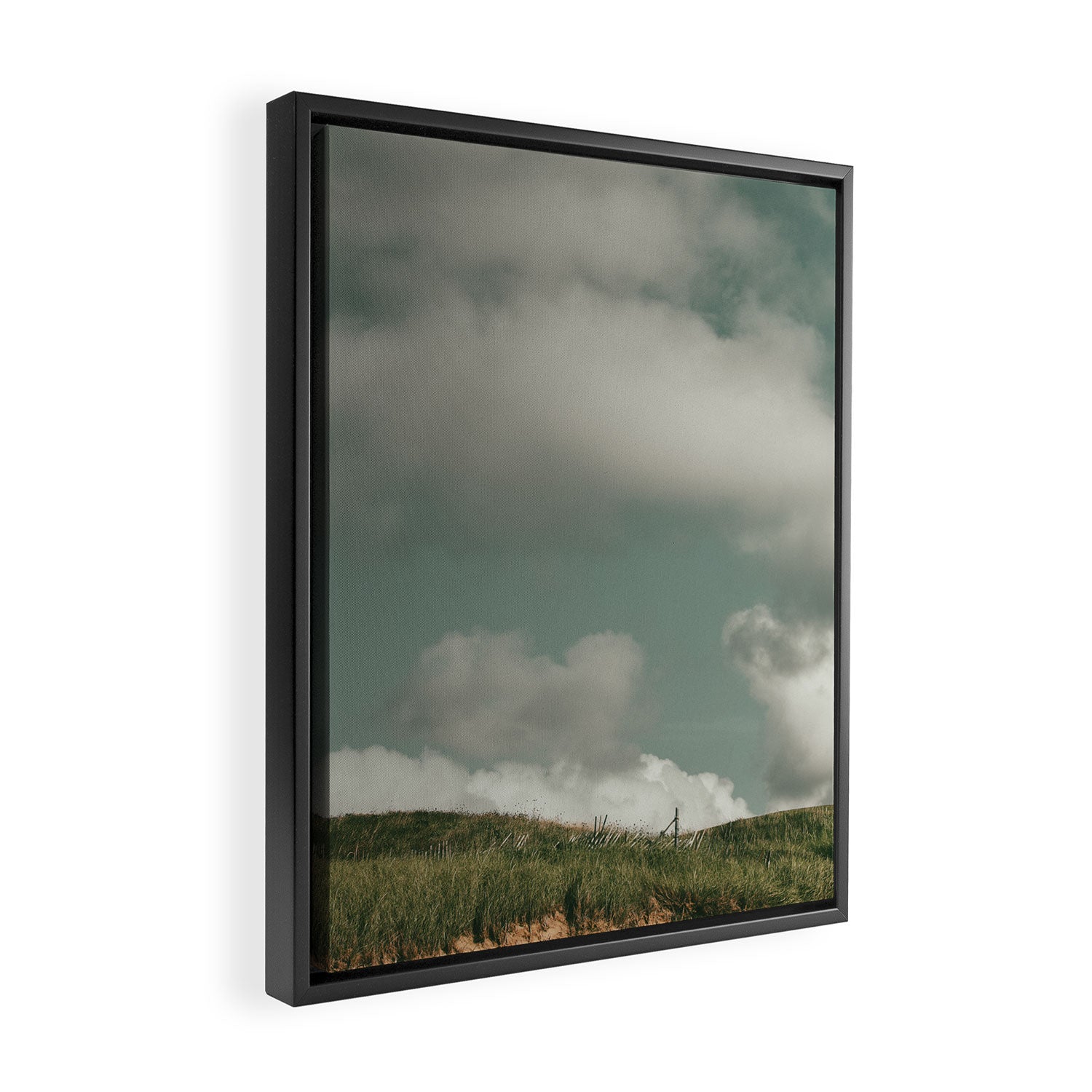 Summer Clouds Framed Canvas Print Gallery Image 2