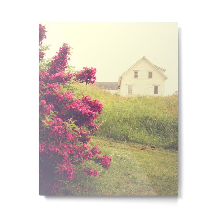 Summer Cottage Metal Print Gallery Image 1