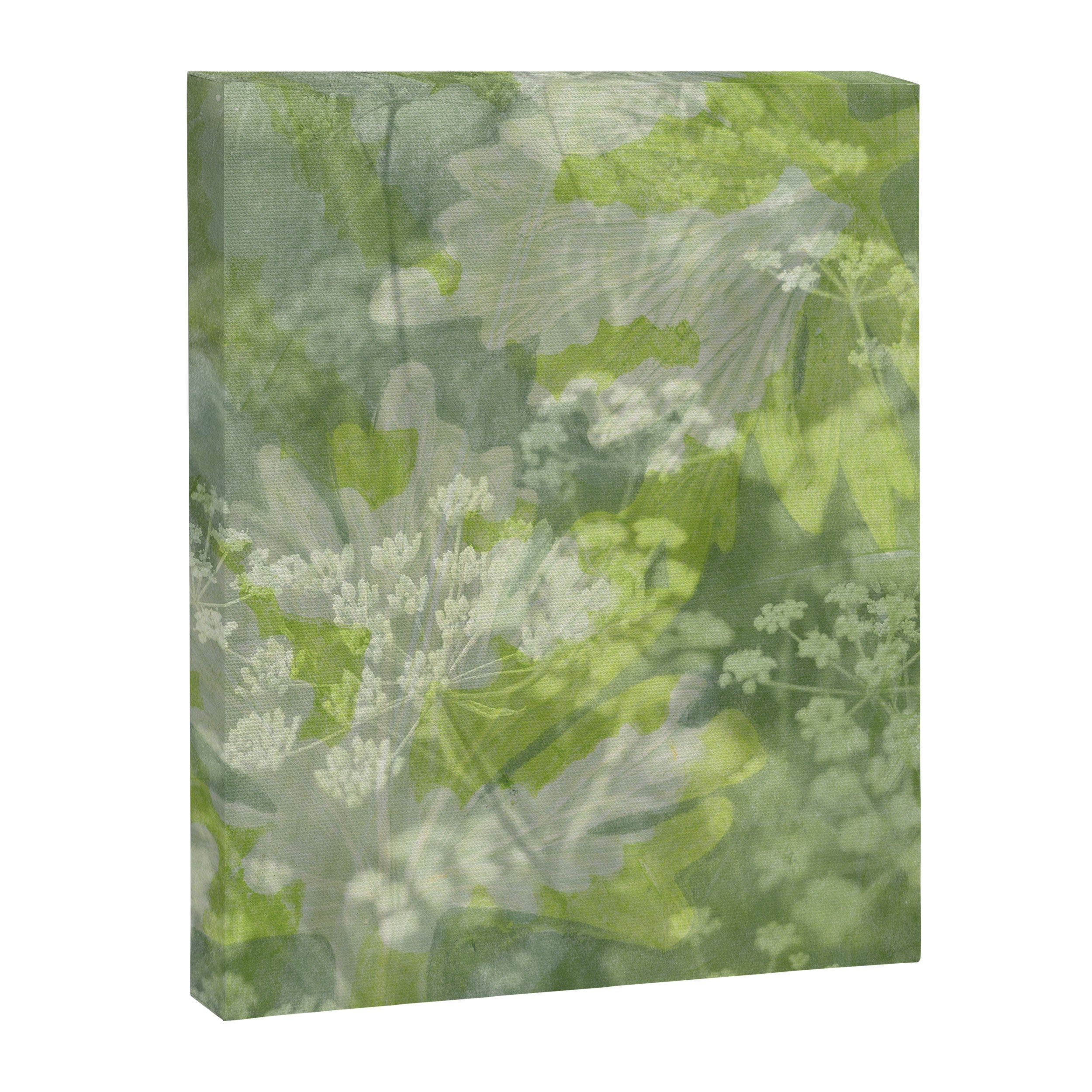summer dream - abstract double exposure mono print Canvas Print Gallery Image 6