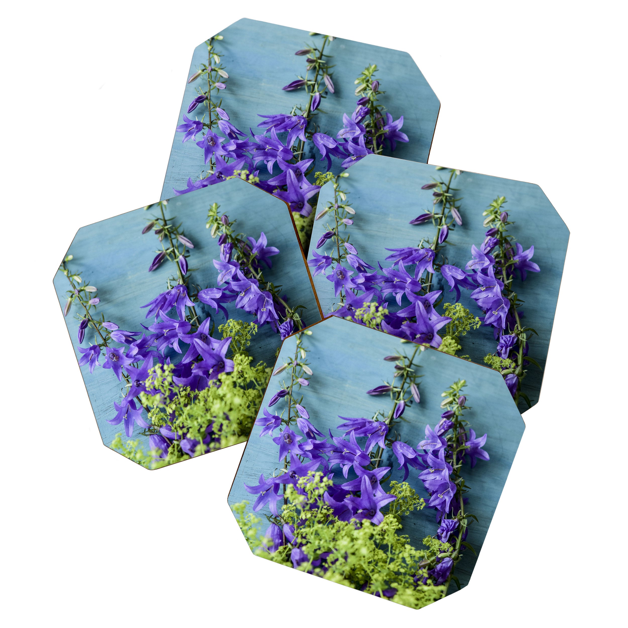 Summer Flowers - botanical photograph still life happy whimsical art Coaster Gallery Image 1