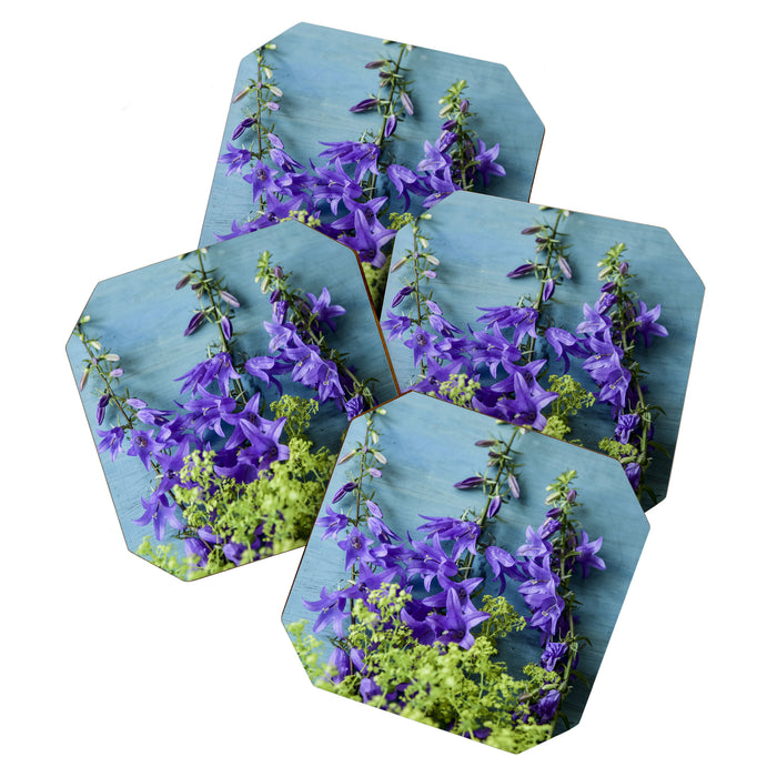 Summer Flowers - botanical photograph still life happy whimsical art Coaster Gallery Image 1