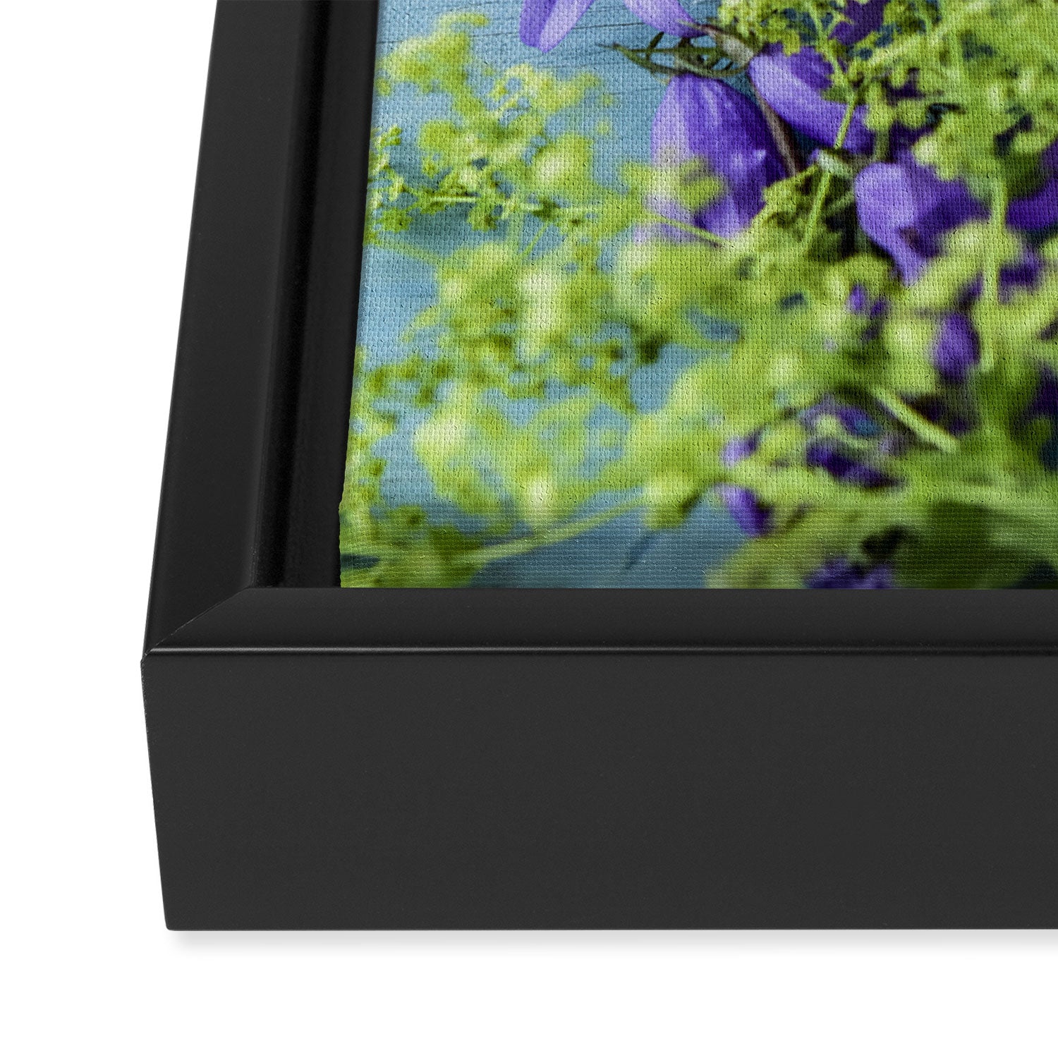 Summer Flowers - botanical photograph still life happy whimsical art Framed Canvas Print Gallery Image 3