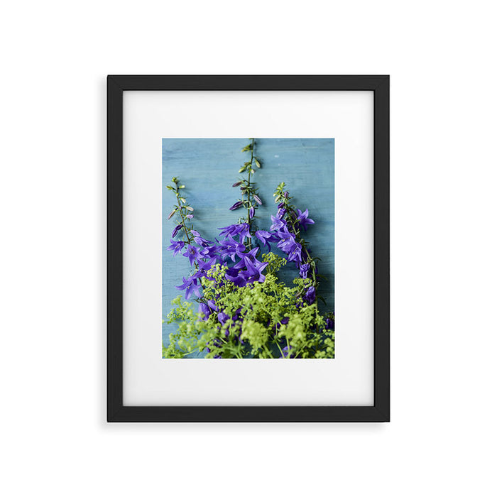 Summer Flowers - botanical photograph still life happy whimsical art Framed Art Print Gallery Image 1