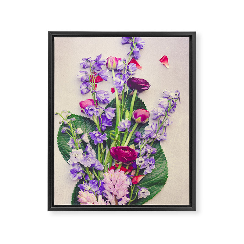 Summer Flowers Framed Canvas Print Gallery Image 6