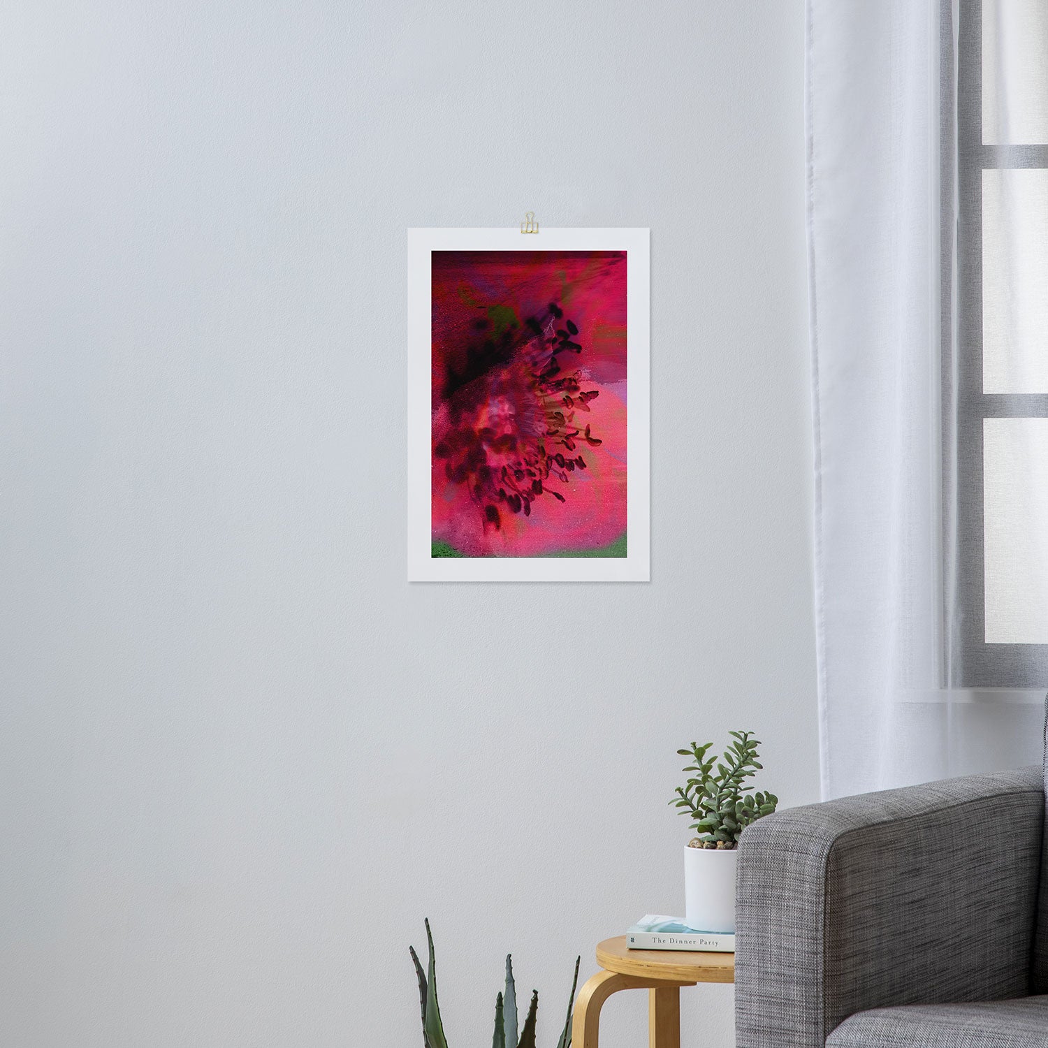 Summer Love in Bloom Art Print Gallery Image 3