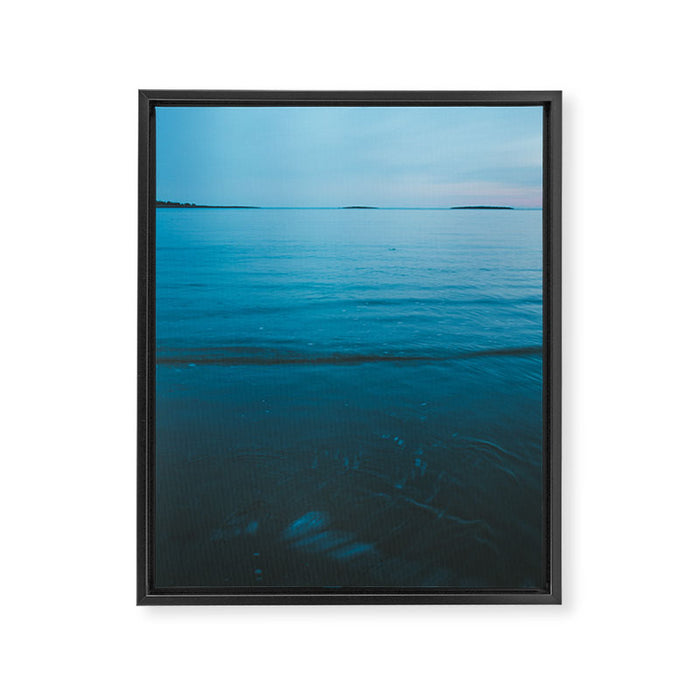 Summer of Love by the Sea II Framed Canvas Print Gallery Image 1