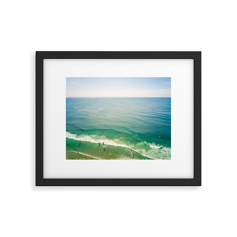 Summer Sunshine Beach Framed Art Print Gallery Image 5