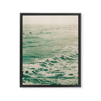 Summer Surf Framed Canvas Print Gallery Image 6