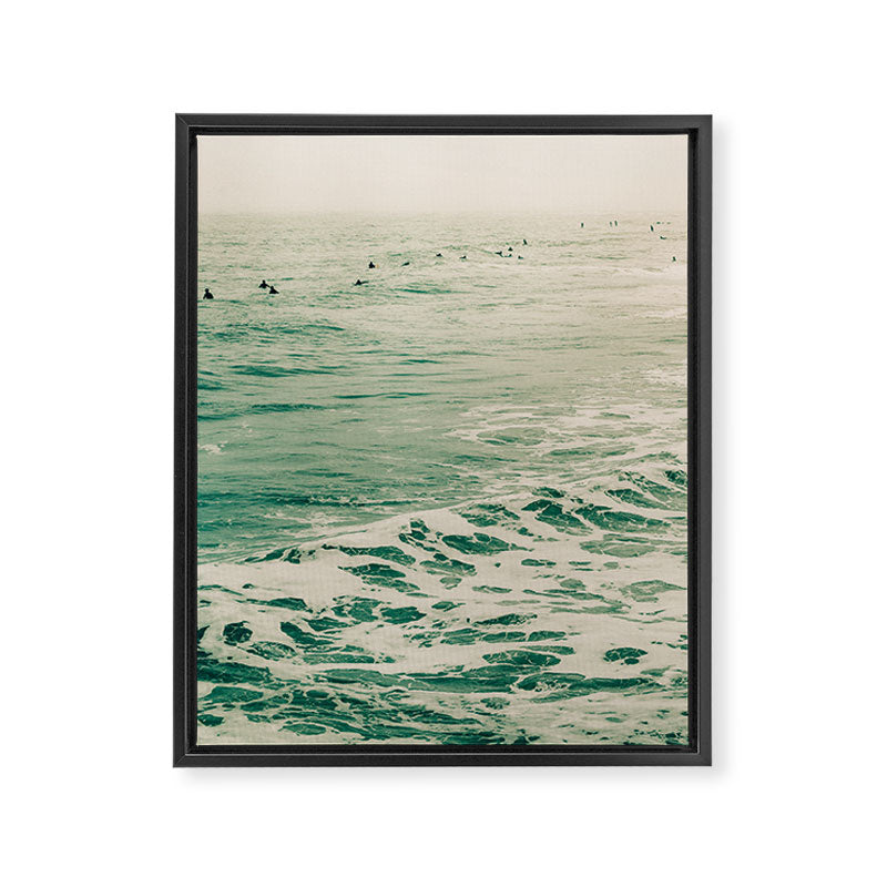 Summer Surf Framed Canvas Print Gallery Image 6