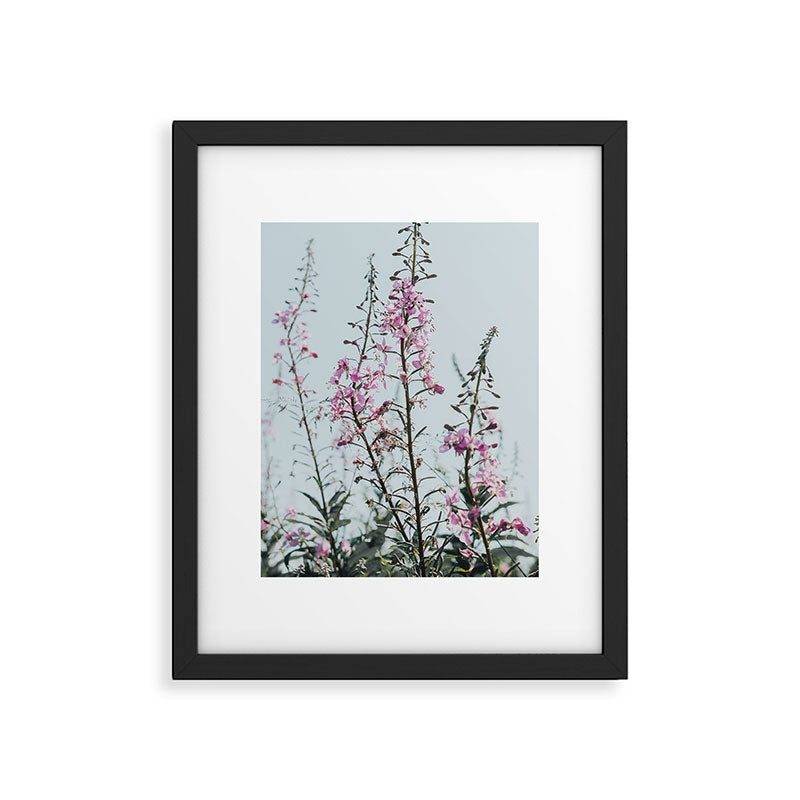 summer wildflowers - botanical flower photograph summer Maine Framed Art Print Gallery Image 5