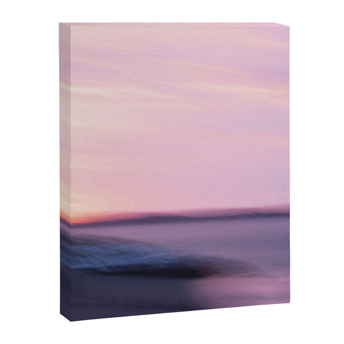 Sunset Abstract - long exposure nature photograph Canvas Print Gallery Image 1