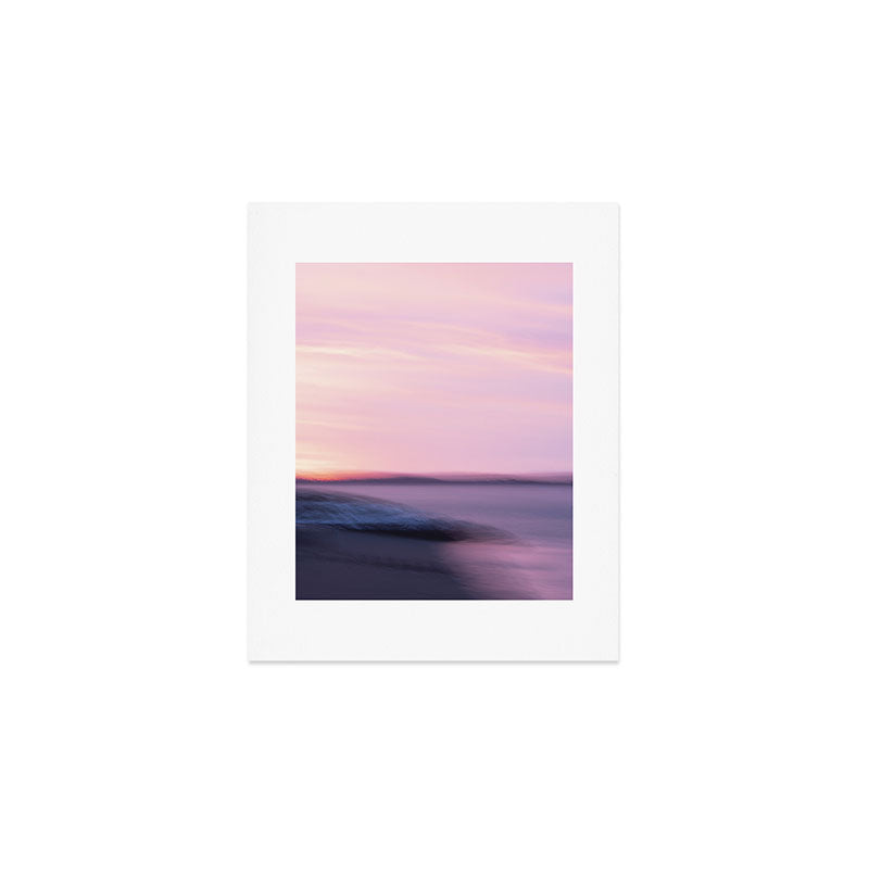 Sunset Abstract - long exposure nature photograph Art Print Gallery Image 1