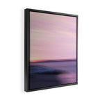 Sunset Abstract - long exposure nature photograph Framed Canvas Print Gallery Image 2