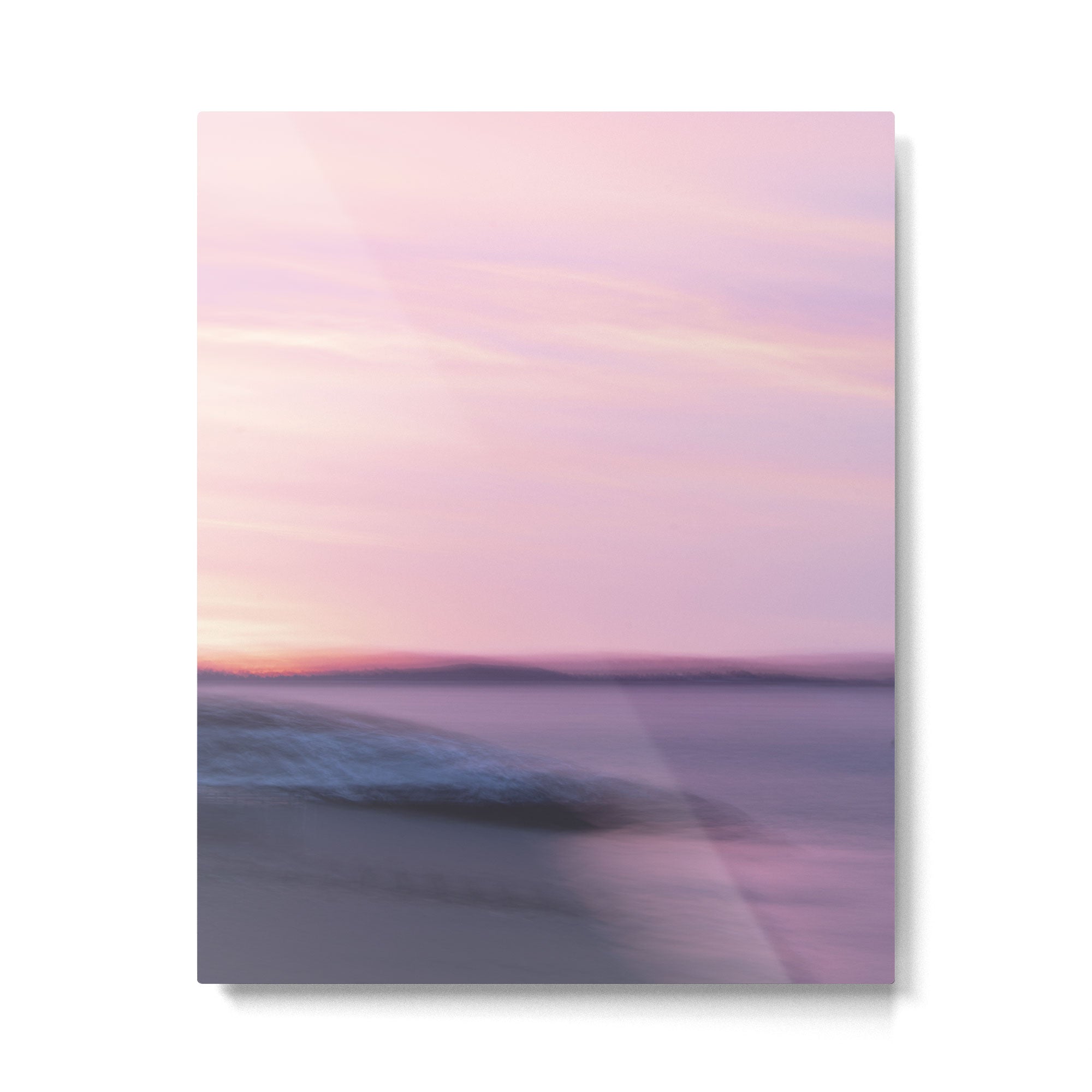 Sunset Abstract - long exposure nature photograph Metal Print Gallery Image 4