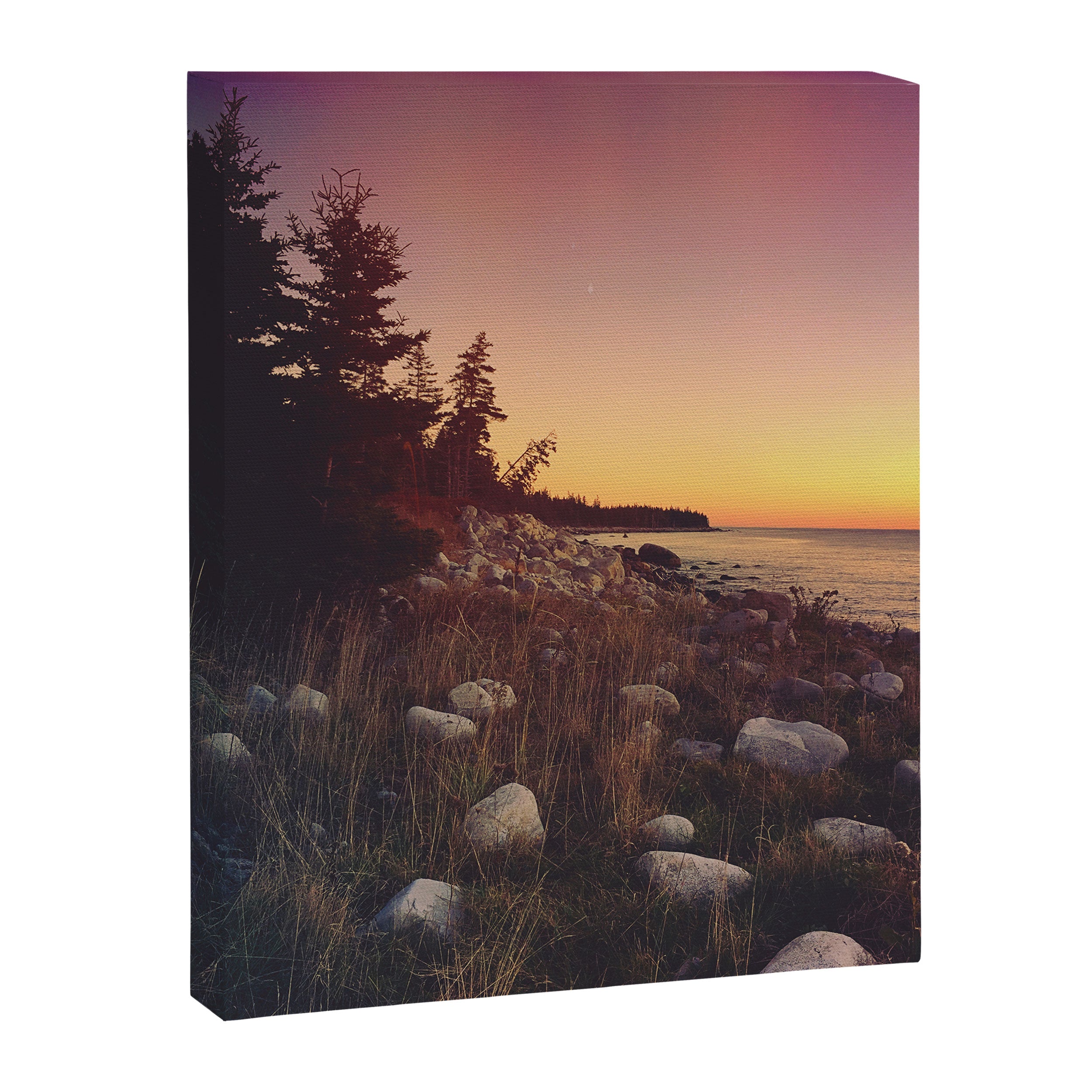 Sunset By the Sea Canvas Print Gallery Image 6