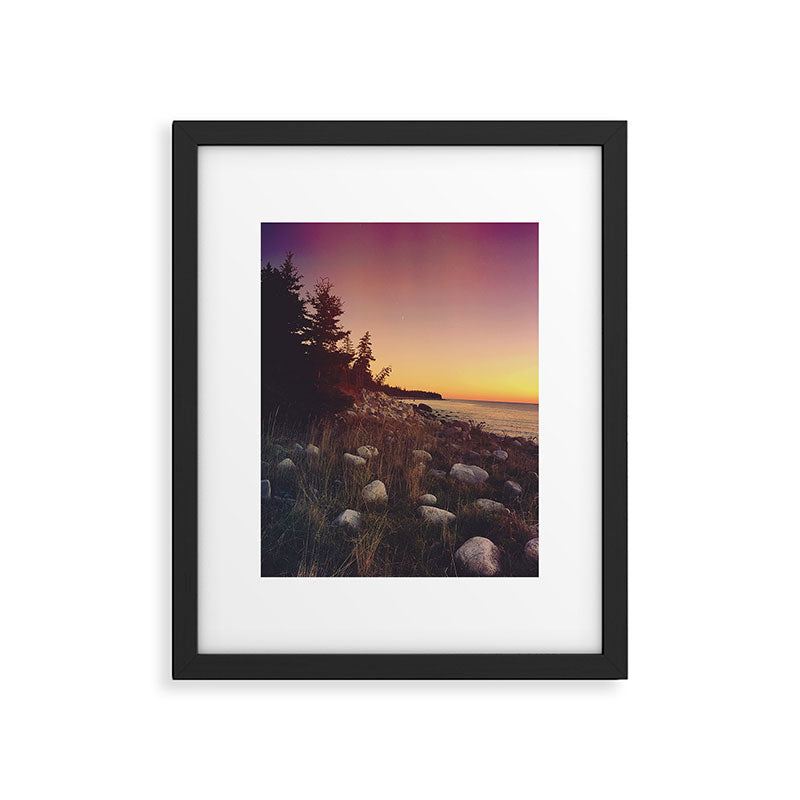 Sunset By the Sea Framed Art Print Gallery Image 5