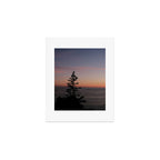 sunset on the bay - nature photograph Art Print Gallery Image 1