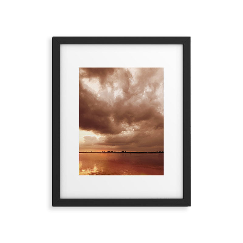 Sunset Storm Framed Art Print Gallery Image 5