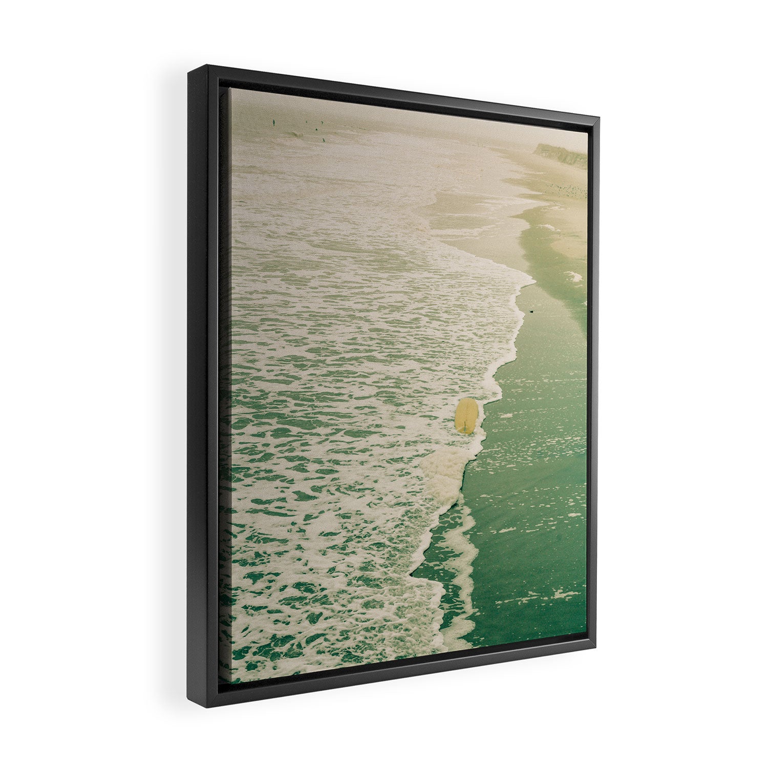 Surfboard Framed Canvas Print Gallery Image 2