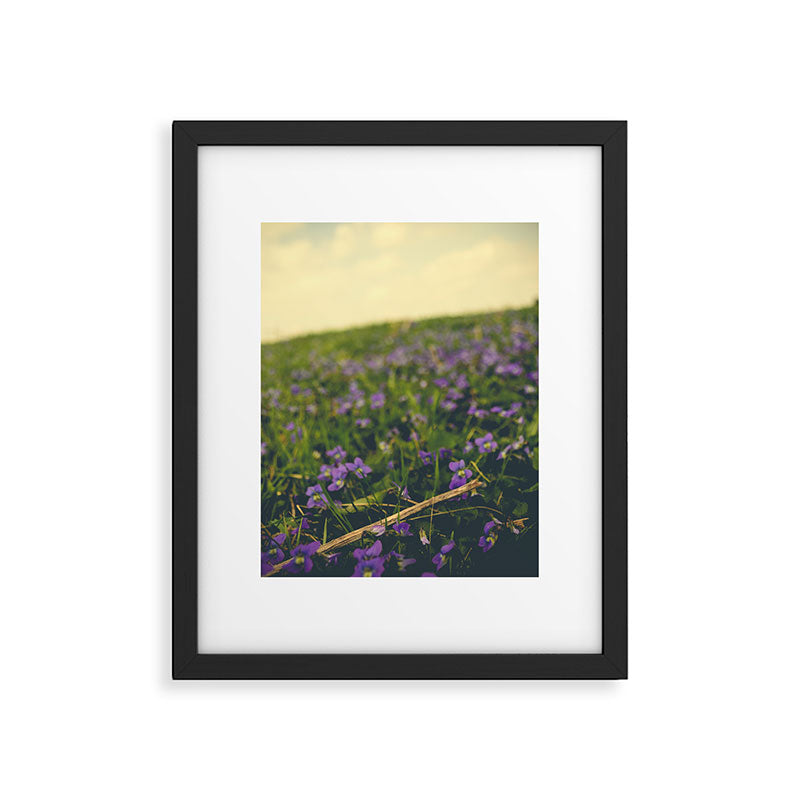 Sweet Violets Framed Art Print Gallery Image 5