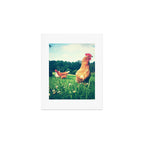 The Life of a Chicken Art Print Gallery Image 1