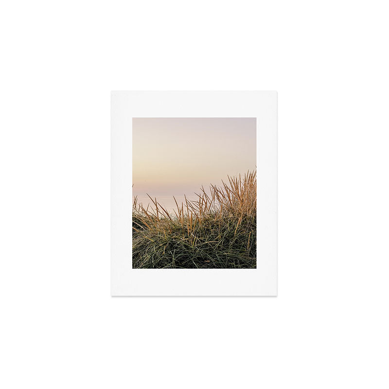 the moments after sunset - nature photograph beach Art Print Gallery Image 1