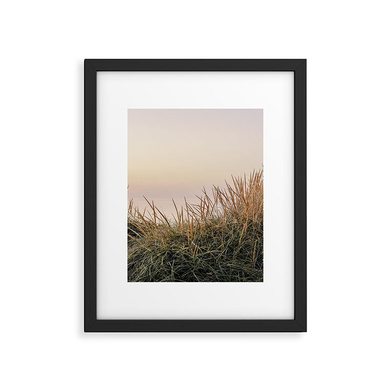 the moments after sunset - nature photograph beach Framed Art Print Gallery Image 5