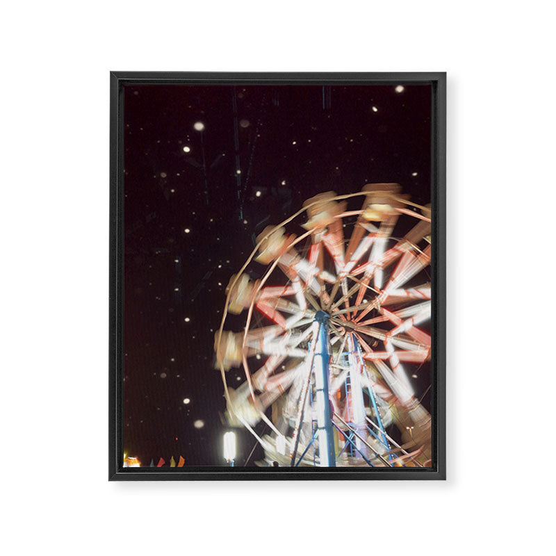 The Night the Stars Fell From the Sky (and I fell in love) Framed Canvas Print Gallery Image 6