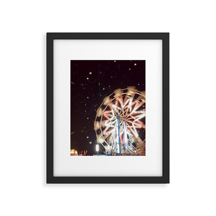 The Night the Stars Fell From the Sky (and I fell in love) Framed Art Print Gallery Image 1