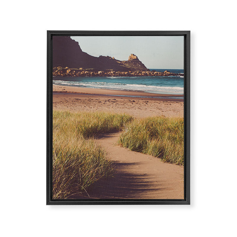 The Path to the Sea Framed Canvas Print Gallery Image 6