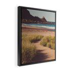 The Path to the Sea Framed Canvas Print Gallery Image 2