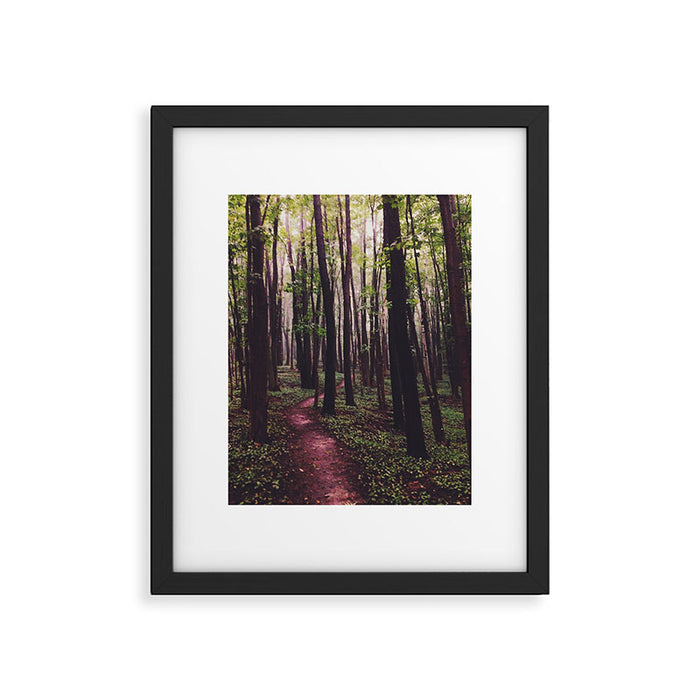 The Paths of Life Wander and Turn Framed Art Print Gallery Image 1