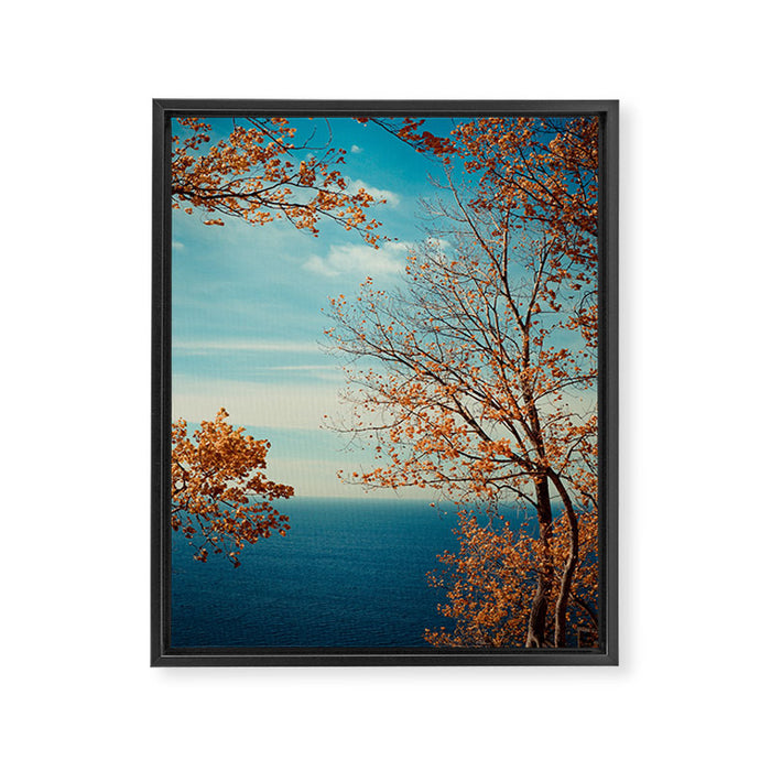 The View From the Top Framed Canvas Print Gallery Image 1