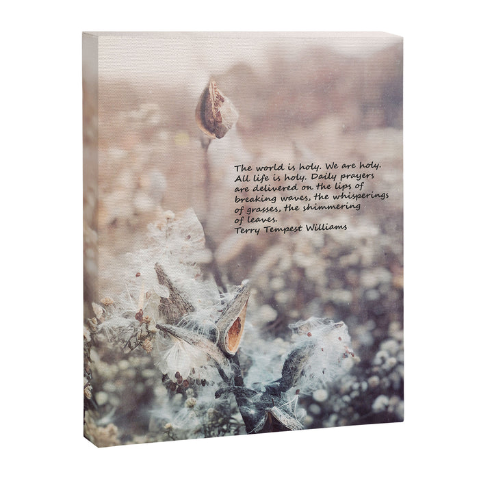 The World is Holy Canvas Print Gallery Image 1