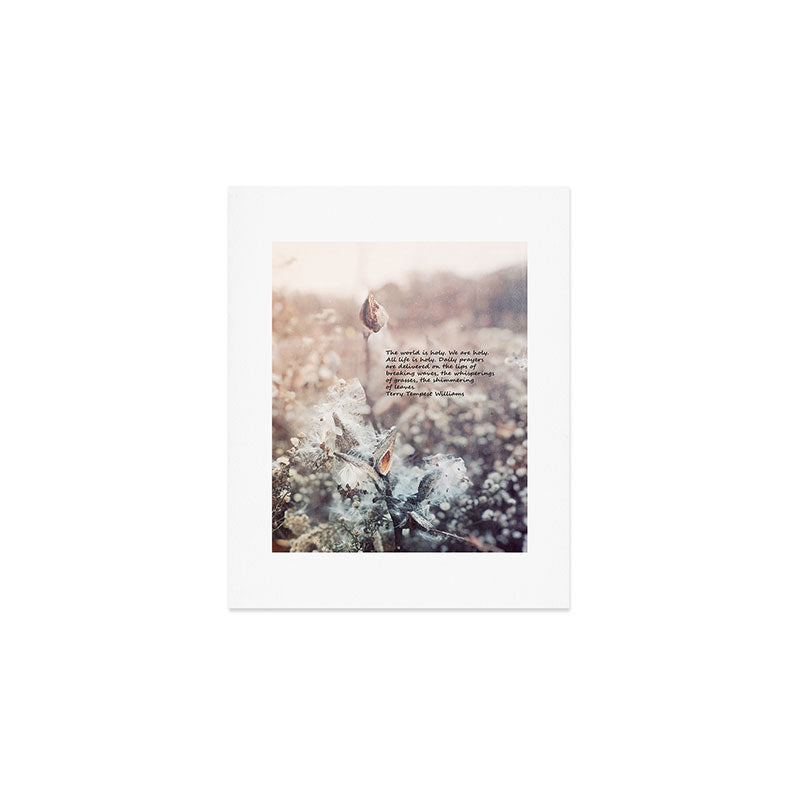 The World is Holy Art Print Gallery Image 1
