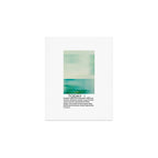 Today I believe in myself - positive affirmation yoga Art Print Gallery Image 1