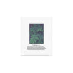 Today I Breathe - inspirational quote affirmation self care Art Print Gallery Image 1