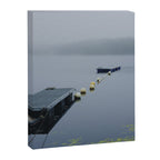 torrey pond - fog nature water travel photograph Canvas Print Gallery Image 6