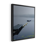torrey pond - fog nature water travel photograph Framed Canvas Print Gallery Image 2