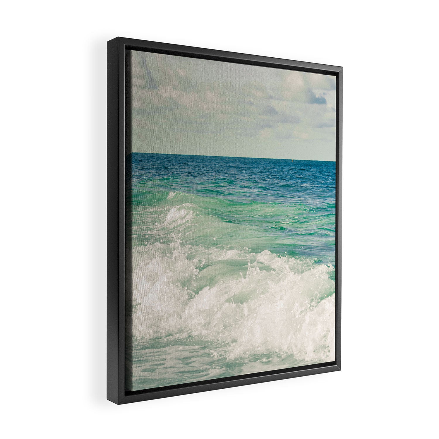 Tropical Beach Bliss Framed Canvas Print Gallery Image 2