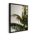 Tropical Beach Paradise Framed Canvas Print Gallery Image 2