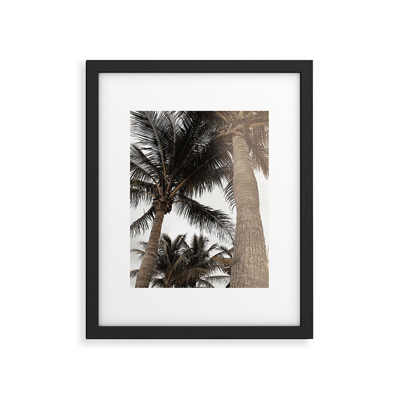 Tropical Breeze and Palm Trees Framed Art Print Gallery Image 5
