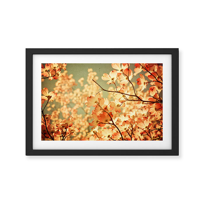 Vintage Pink Framed Art Print Gallery Image 1