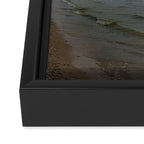 Walking Meditation x Michigan photograph travel photo water Framed Canvas Print Gallery Image 3
