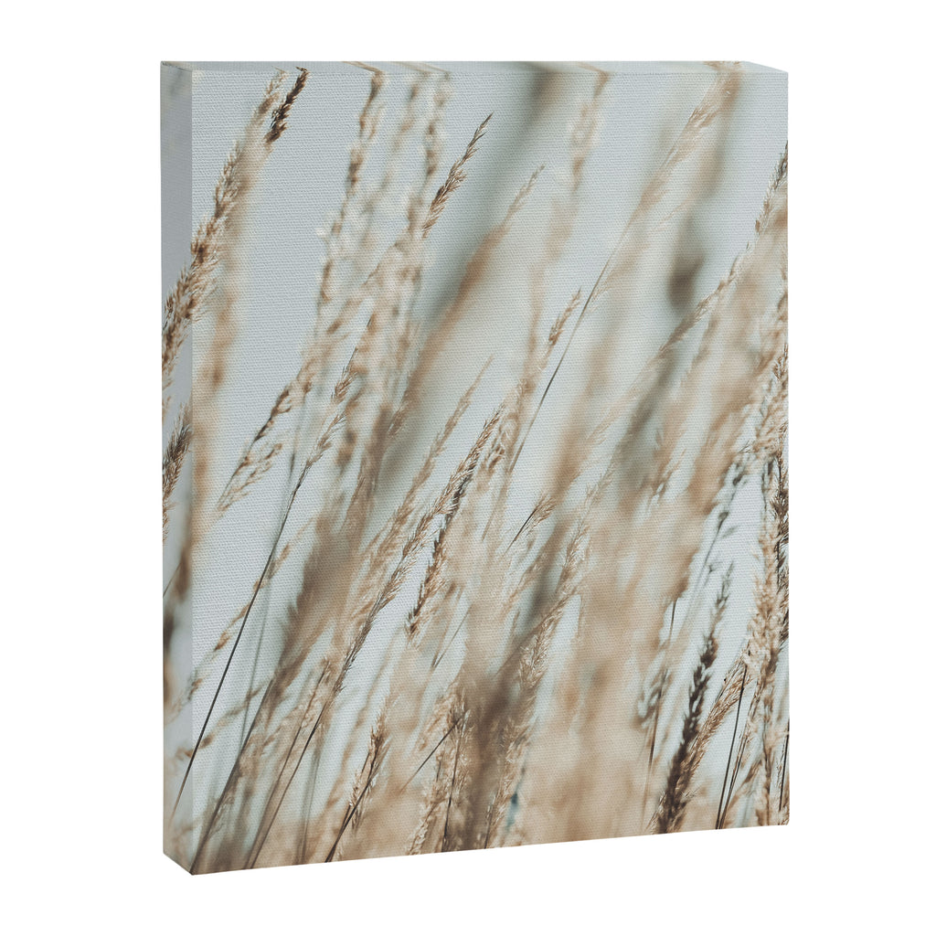 Wandering Through an Autumn Day x nature environmental photograph mint green blue Canvas Print Gallery Image 6